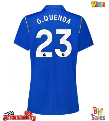 Chelsea Geovany Quenda #23 Replica Home Stadium Shirt for Women 2026-27 Short Sleeve